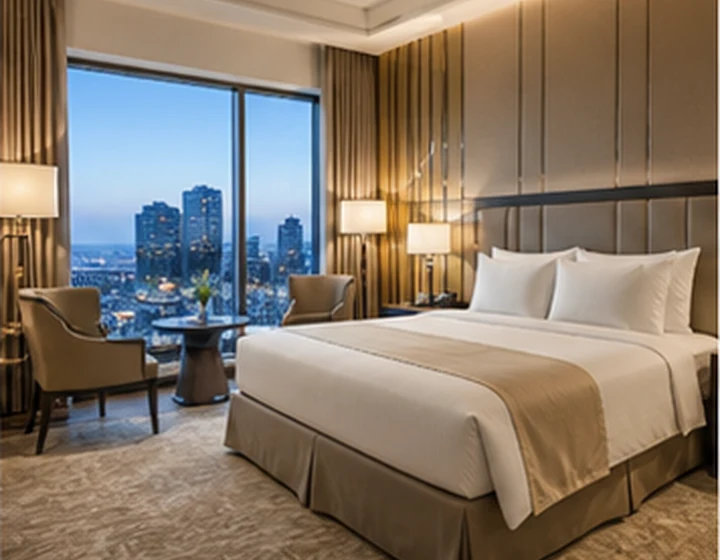 Phòng khách sạn thành phố hạng sang