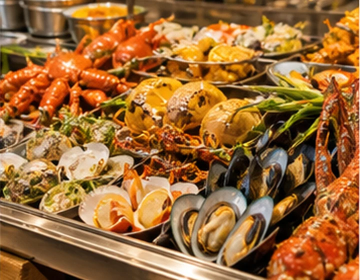 Buffet hải sản tôm hùm cao cấp