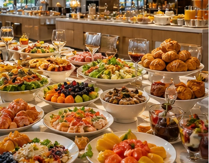 Buffet brunch cuối tuần