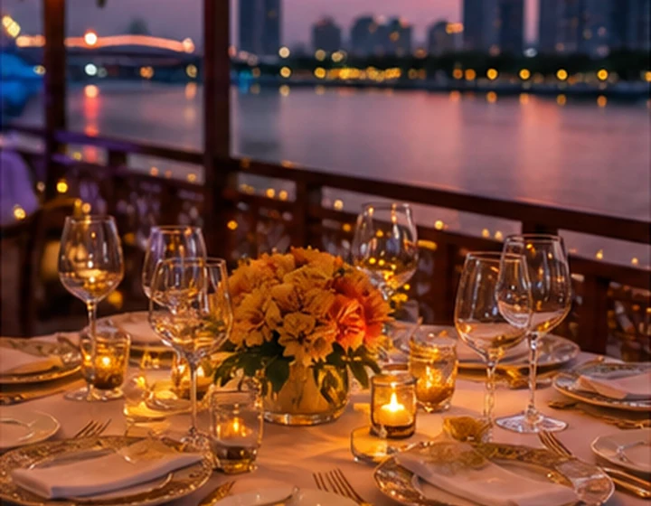 Bữa tối du thuyền ngắm thành phố