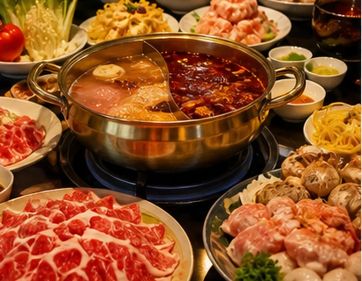 Buffet lẩu hai vị hơn 60 món